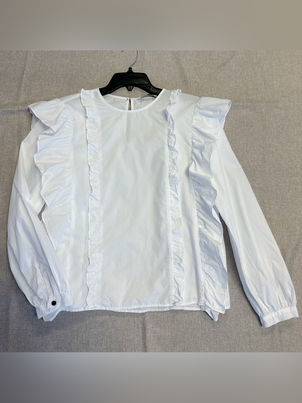 Zara Ruffled Blouse Size S